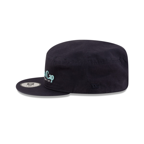 New Era Branded Navy Painter Elastic Back Hat