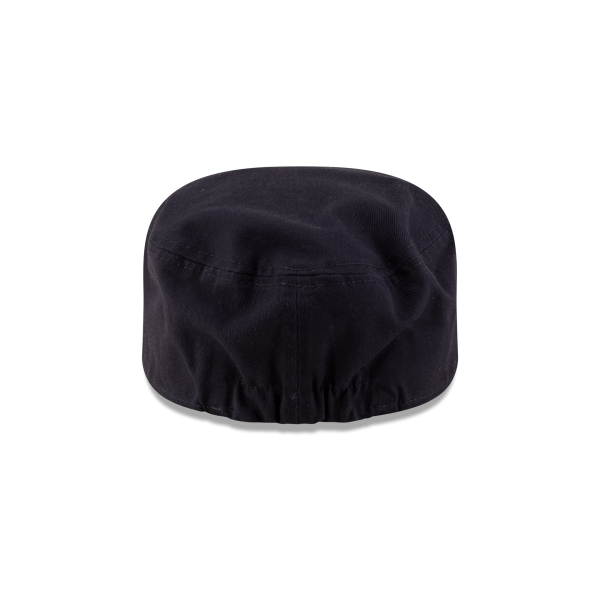 New Era Branded Navy Painter Elastic Back Hat