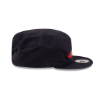 New Era Branded Navy Painter Elastic Back Hat