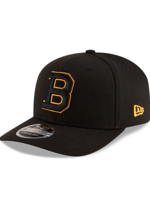 Boston Bruins Historic Team 9SEVENTY Stretch-Snap Hat