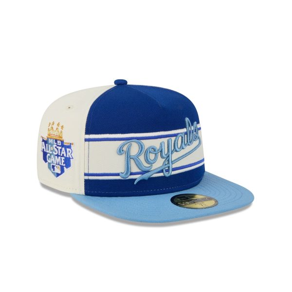 Kansas City Royals Summer Derby 59FIFTY A-Frame Fitted Hat