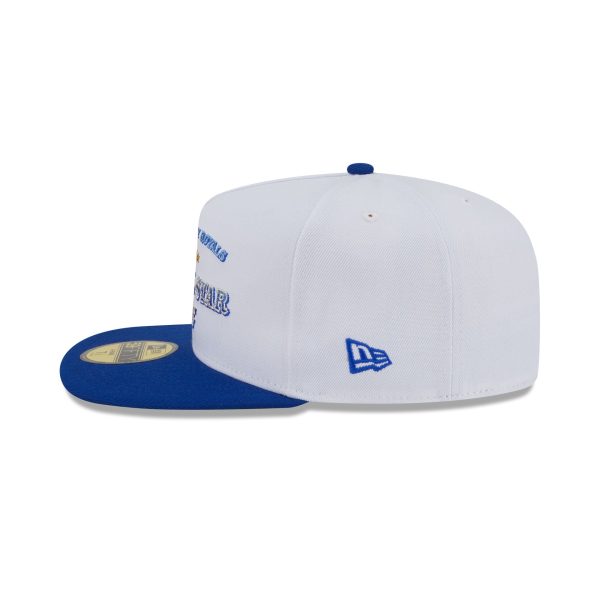Kansas City Royals Summer Derby White 59FIFTY A-Frame Fitted Hat