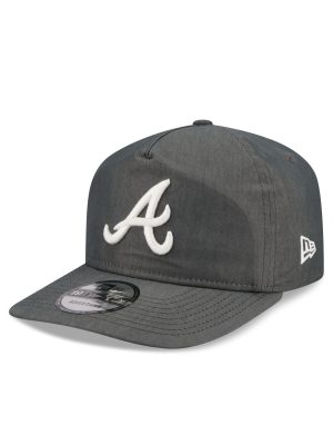 Atlanta Braves Heather Gray Nylon 19TWENTY Adjustable Hat