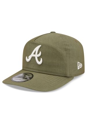 Atlanta Braves Olive Green Nylon 19TWENTY Adjustable Hat