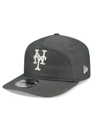 New York Mets Heather Gray Nylon 19TWENTY Adjustable Hat
