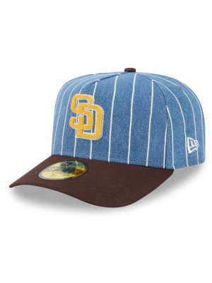San Diego Padres Parallel 59FIFTY A-Frame Fitted Hat