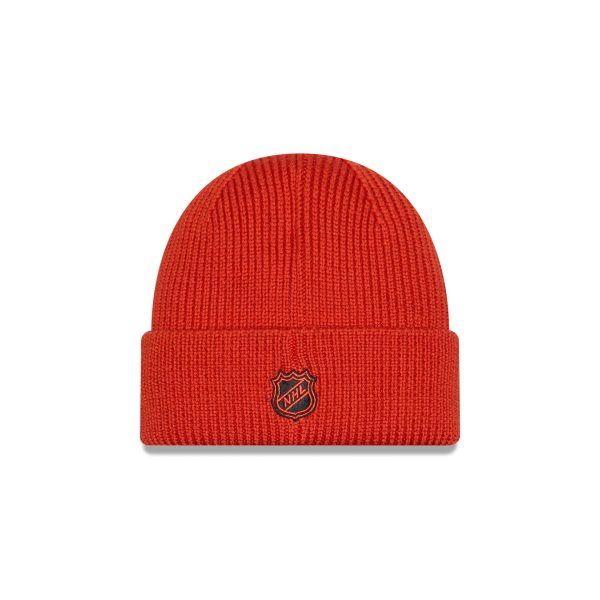 Anaheim Ducks Short Skull Cuff Knit Beanie Hat