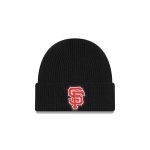 San Francisco Giants Short Skull Cuff Knit Beanie Hat