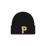 Pittsburgh Pirates Short Skull Cuff Knit Beanie Hat