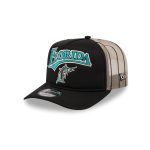 Miami Marlins Arched 9FIFTY A-Frame Snapback Hat