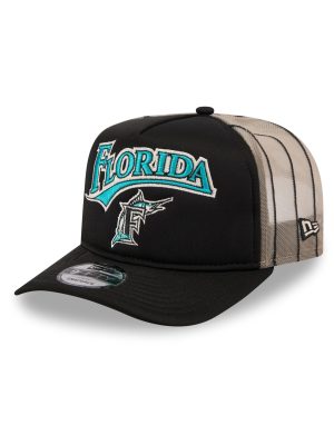 Miami Marlins Arched 9FIFTY A-Frame Snapback Hat