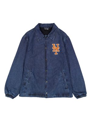 New York Mets Denim Coaches Jacket