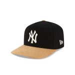 New York Yankees Camel Suede Visor 9FORTY A-Frame Snapback Hat