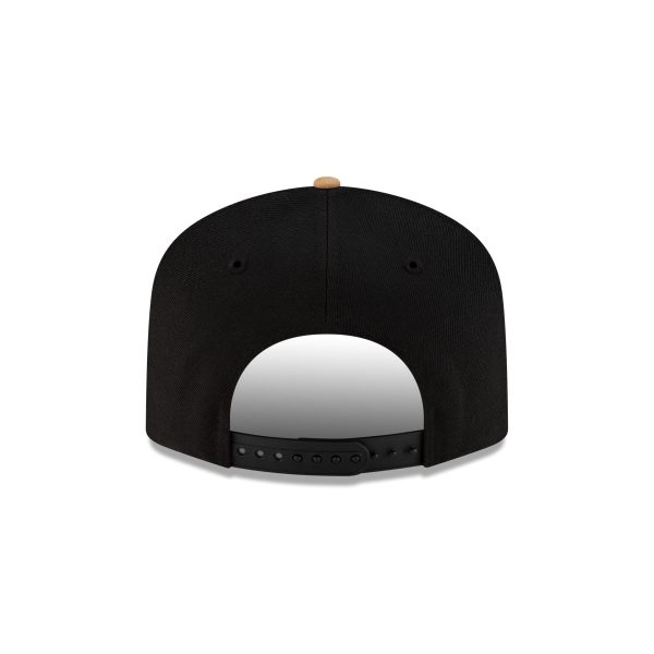 New York Yankees Camel Suede Visor 9FORTY A-Frame Snapback Hat