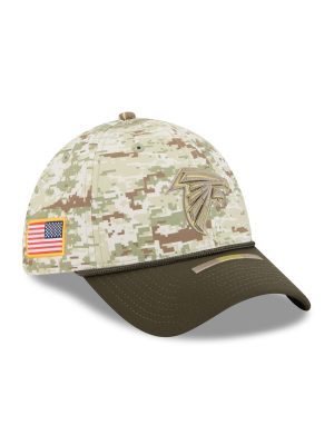 Atlanta Falcons 2025 Salute to Service Digi Camo 39THIRTY Stretch Fit Hat
