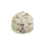 Carolina Panthers 2025 Salute to Service Digi Camo 39THIRTY Stretch Fit Hat