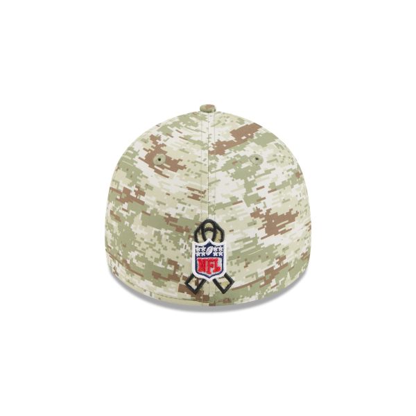 Carolina Panthers 2025 Salute to Service Digi Camo 39THIRTY Stretch Fit Hat