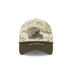 Cleveland Browns 2025 Salute to Service Digi Camo 39THIRTY Stretch Fit Hat