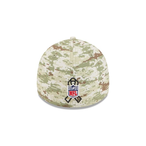 Cleveland Browns 2025 Salute to Service Digi Camo 39THIRTY Stretch Fit Hat