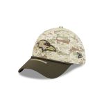 Baltimore Ravens 2025 Salute to Service Digi Camo 39THIRTY Stretch Fit Hat