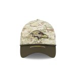 Baltimore Ravens 2025 Salute to Service Digi Camo 39THIRTY Stretch Fit Hat