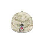 Baltimore Ravens 2025 Salute to Service Digi Camo 39THIRTY Stretch Fit Hat