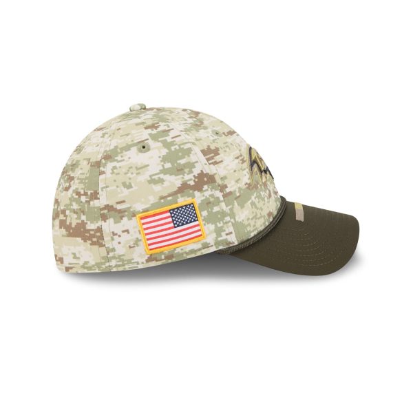 Baltimore Ravens 2025 Salute to Service Digi Camo 39THIRTY Stretch Fit Hat