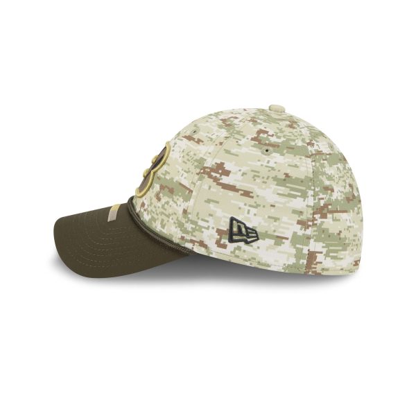 Cincinnati Bengals 2025 Salute to Service Digi Camo 39THIRTY Stretch Fit Hat