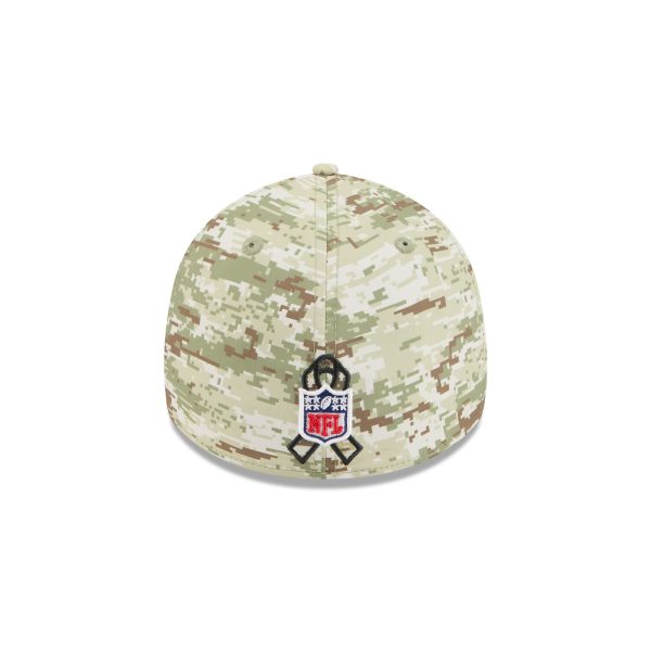 Cincinnati Bengals 2025 Salute to Service Digi Camo 39THIRTY Stretch Fit Hat