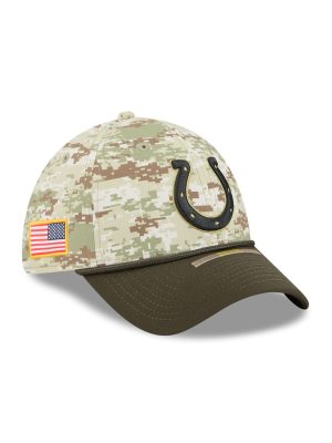 Indianapolis Colts 2025 Salute to Service Digi Camo 39THIRTY Stretch Fit Hat