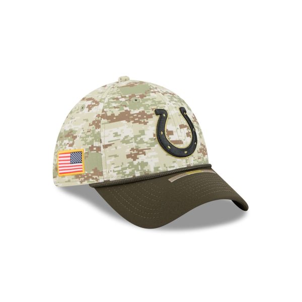 Indianapolis Colts 2025 Salute to Service Digi Camo 39THIRTY Stretch Fit Hat