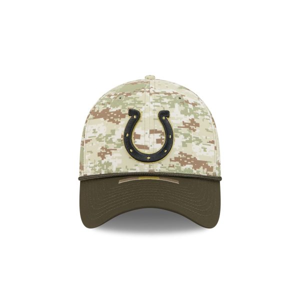 Indianapolis Colts 2025 Salute to Service Digi Camo 39THIRTY Stretch Fit Hat