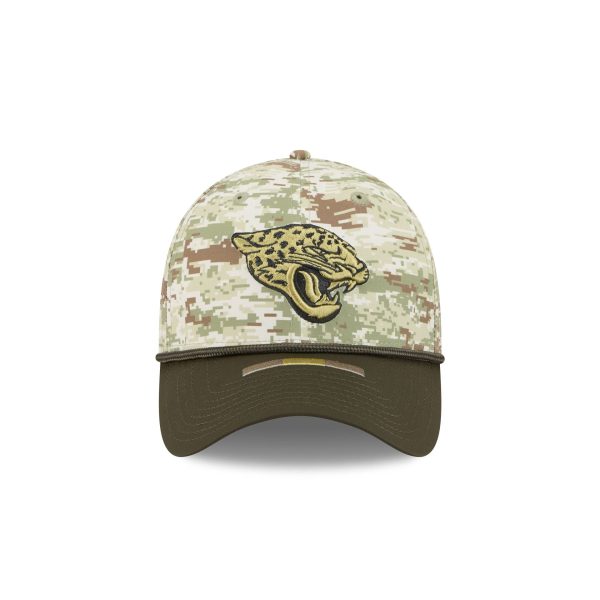 Jacksonville Jaguars 2025 Salute to Service Digi Camo 39THIRTY Stretch Fit Hat