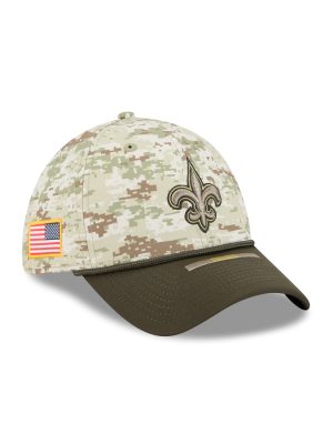 New Orleans Saints 2025 Salute to Service Digi Camo 39THIRTY Stretch Fit Hat