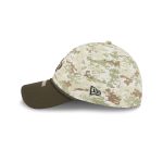 New Orleans Saints 2025 Salute to Service Digi Camo 39THIRTY Stretch Fit Hat