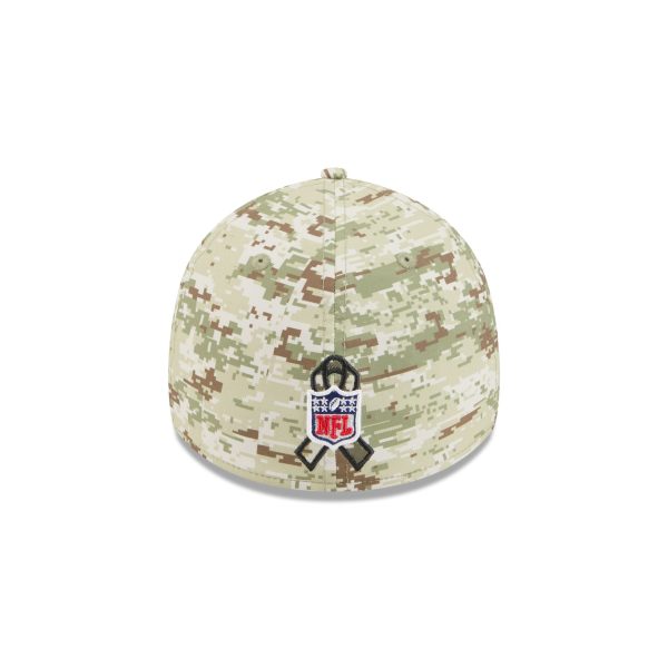 Minnesota Vikings 2025 Salute to Service Digi Camo 39THIRTY Stretch Fit Hat
