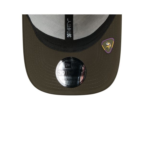 Minnesota Vikings 2025 Salute to Service Digi Camo 39THIRTY Stretch Fit Hat