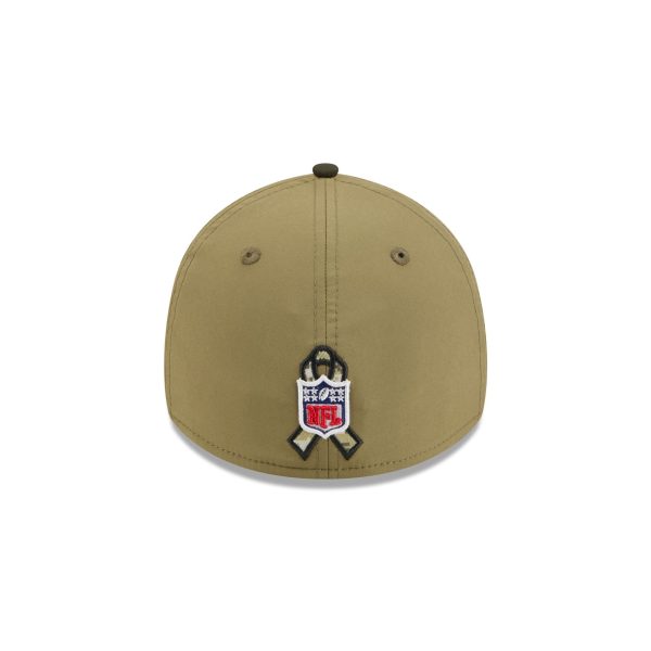 New York Giants 2025 Salute to Service 39THIRTY Stretch Fit Hat