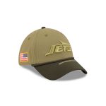 New York Jets 2025 Salute to Service 39THIRTY Stretch Fit Hat