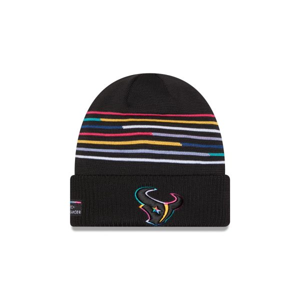 Houston Texans 2025 Crucial Catch Cuff Knit Hat