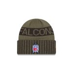 Atlanta Falcons 2025 Salute to Service Cuff Knit Hat