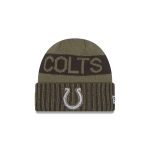 Indianapolis Colts 2025 Salute to Service Cuff Knit Hat