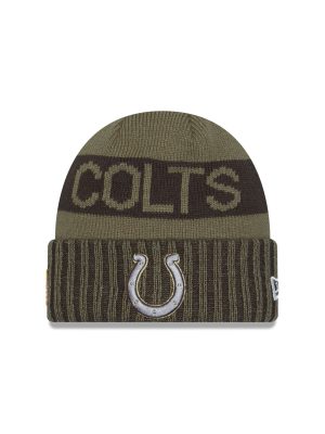 Indianapolis Colts 2025 Salute to Service Cuff Knit Hat