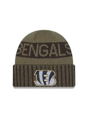 Cincinnati Bengals 2025 Salute to Service Cuff Knit Hat