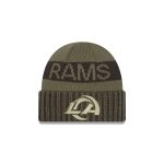 Los Angeles Rams 2025 Salute to Service Cuff Knit Hat