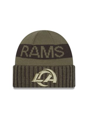 Los Angeles Rams 2025 Salute to Service Cuff Knit Hat