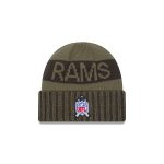 Los Angeles Rams 2025 Salute to Service Cuff Knit Hat