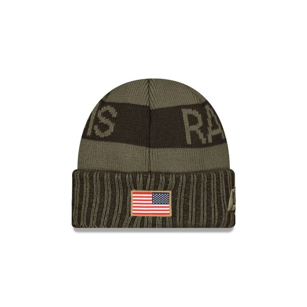 Los Angeles Rams 2025 Salute to Service Cuff Knit Hat