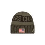 Los Angeles Chargers 2025 Salute to Service Cuff Knit Hat