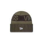 Minnesota Vikings 2025 Salute to Service Cuff Knit Hat
